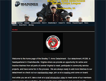 Tablet Screenshot of bradleytarmsdetachment.org